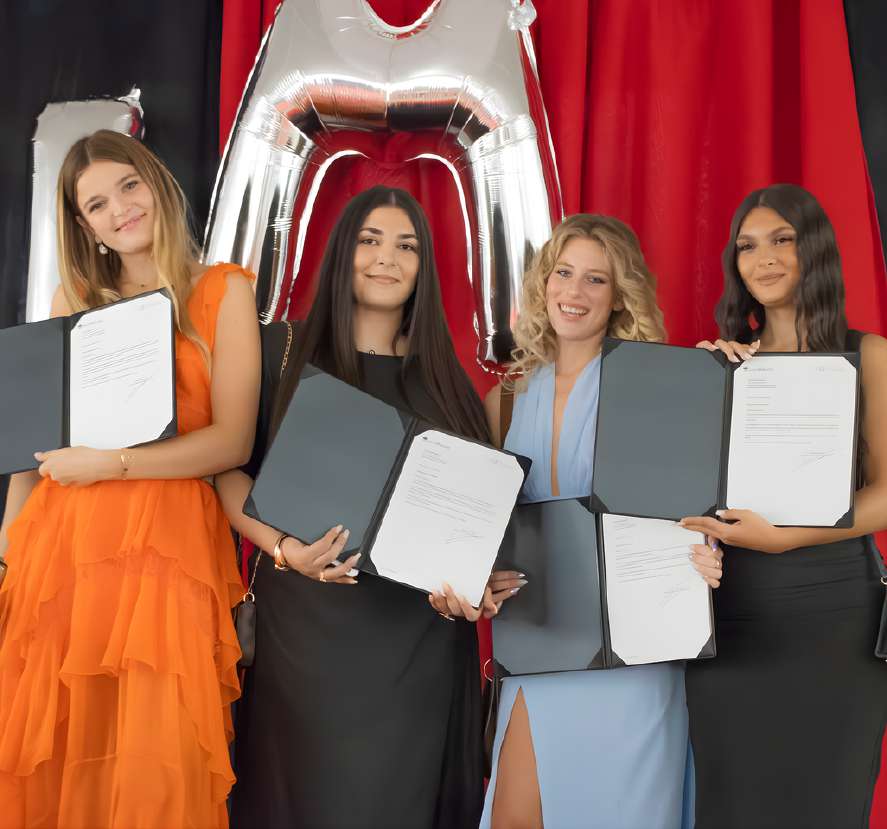 Élèves de Chantemerle diplômées de la Maturité fédérale