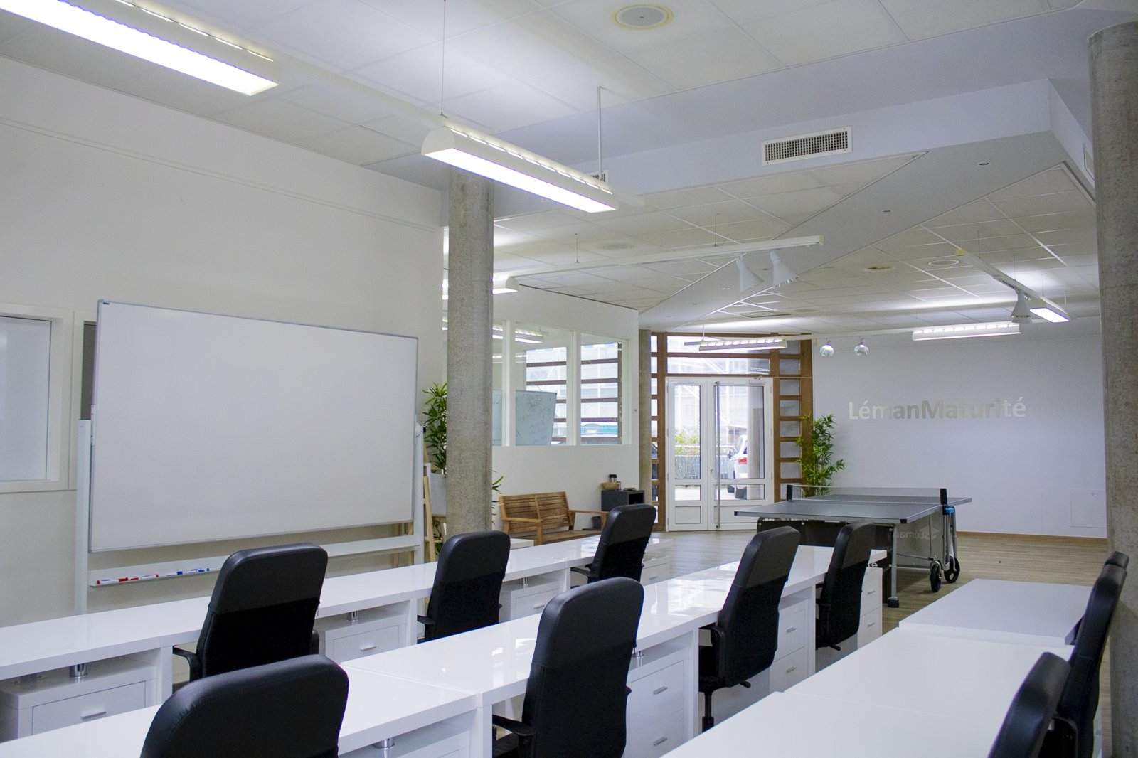 Les espaces d'étude de LémanMaturité à Vevey